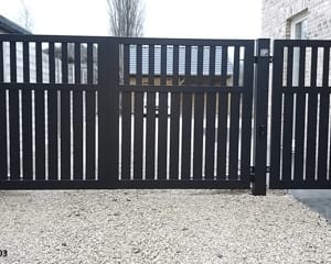 03 missouri draai poort aluminium zwart